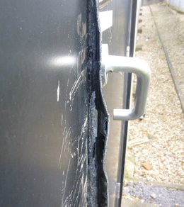 Break-In Foiled by Sunray Security Door