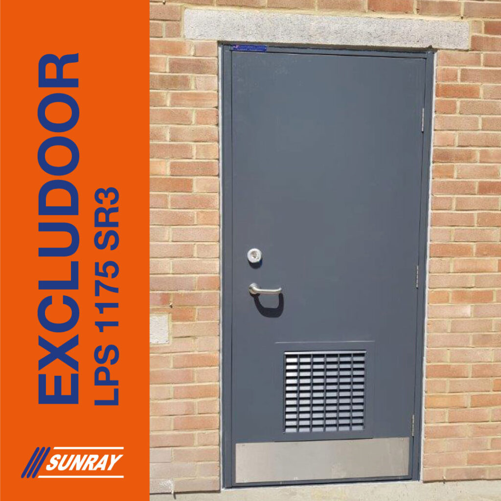 ExcluDoor SR3 Security Door installation
